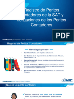 Registro y Obligaciones de Los Peritos Contadores