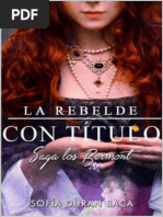 La Rebelde Con Titulo - Sofia Duran Baca