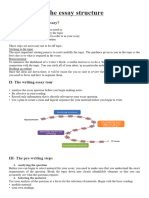 The Essay Structure