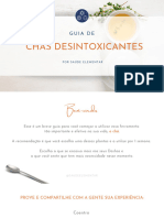 SAÚDE ELEMENTAR - Ebook - Guia de Chás Desintoxicantes