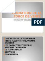 Formation de La Force de Vente 1