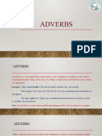 Class 11 - Adverbs