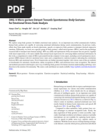 IJCV2023-SMG-A Micro-Gesture Dataset Towards Spontaneous Body Gestures For Emotional Stress State Analysis. International Journal of Computer Vision