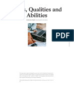 Skills Qualities Abilities PDF