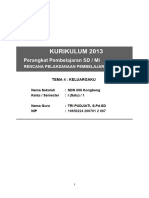 RPP SD KELAS 1 SEMESTER 1 - Keluargaku