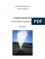 Energia Geotermica - Dispense Donatini