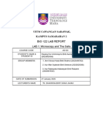 Biology Laboratory Report 1