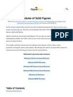 Netfind The Volume of Each Solid Figure