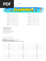 Fixture 12 Equipos