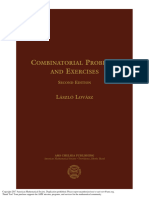 (AMS Chelsea Publishing 361) Laszlo Lovasz - Combinatorial Problems and Exercises-American Mathematical Society (2007)