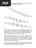 Suite de Fibonacci