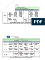 EDT Semaine Du 15 Au 20 Janvier 2024