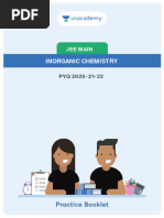 Inorganic Chemistry Practice Booklet-1