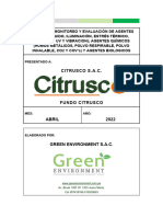 Informe de Monitoreo Ocupacional - Citrusco