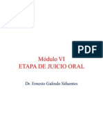 Etapa de Juicio Oral