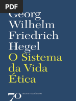 G.W.F. Hegel - O Sistema Da Vida Ética (2018) - Libgen - Li