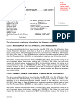 John Arthur Owen III MISDEMEANOR BATTERY, DOMESTIC ABUSE ASSESSMENTS