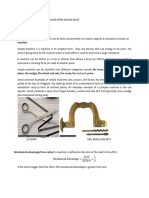 Physics Simple Machine