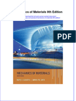 Mechanics of Materials 9th Edition