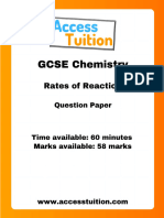 Rate of Reaction QP