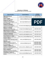 DPWH Fy2022 CC Directory