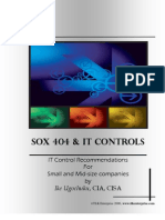 SOX 404 & IT Controls: IT Control Recommendations For Small and Mid-Size Companies by