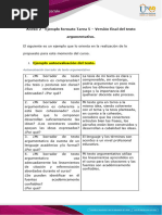 Anexo 2 - Ejemplo Formato Tarea 5-Versión Final Del Texto Argumentativo