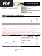 NASM-Method Statement For Installation of Duct Work and Accessories (NASM-DCC-MTS-MEC-00001)