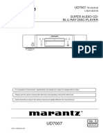 Marantz Ud7007 Service en