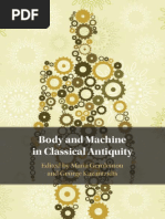 Body and Machine in Classical Antiquity