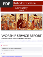 Lec 05 Orthodox Tradition - Spirituality