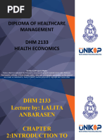 Chapter 2-Introduction To Health Economics