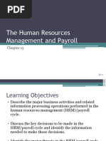 09 - The Human Resources Management and Payroll Cycle