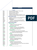 Metrados Estructuras Mav