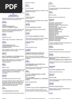 DOS Command Index