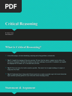 Critical Reasoning