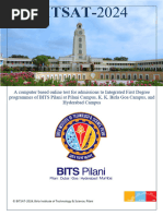 BITSAT 2024 Brochure