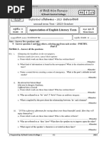 English Literature - Grade 11 - Second Term Test 2023 - Sivali MV Ratnapura