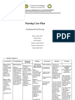 Nursing Care Plan - Docx 1