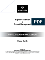 HCPRM Project Quality Management July 2018