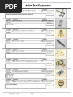 Drager Julian Test Equipment