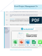 ANALYSISTABS Free Project Management Tracker Excel