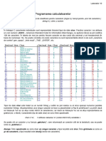 10 - Programarea Calculatoarelor