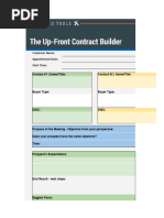 Up-Front Contract Builder