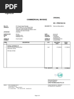 Invoice Ppmci22139 (BL Oneysinc41138800)