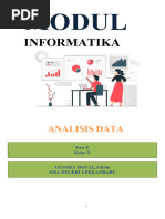 Modul Ajar Analisis Data - Informatika X - Gusmet Donal