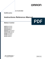 Manuale Istruzioni Motion Control Omron