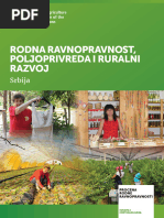 Rodna Ravnopravnost Poljoprivreda I Ruralni Razvoj Studija