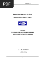 Manual Del Operador de Grúa STS