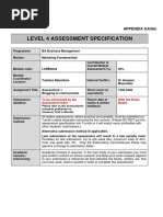 LCBB4004 - Marketing Fundamentals Assessment 1